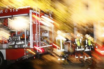 Feuer im Hotel Wagner durch fahrlässige Brandstiftung - 