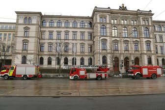 Feuer in Chemielabor -