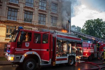 Feuer in ehemaligem Messgerätewerk -