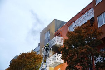 Feuer in Wohnung an Konradstraße -