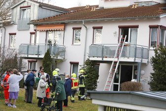 Feueralarm im betreuten Wohnen in Glauchau am 4. Advent -