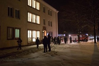 Feueralarm in Freiberger Studentenwohnheim - 