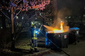 Feueralarm in Mittweida: Gezielte Anschläge oder nur Zufälle? - Am 27. Januar brannte in der Straße am Schwanenteich zuletzt ein Müllcontainer.