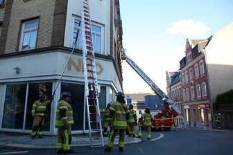 Feuerwehrübung in Stollberg -