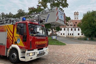 Feuerwehr erneut zum Glauchauer Schloss alarmiert - Die Glauchauer Feuerwehr war wegen eines Fehlalarms zum Schloss gerufen worden.