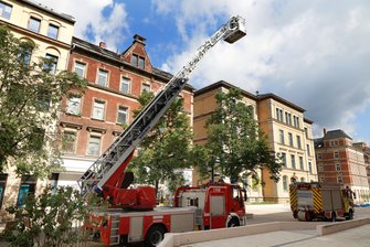 Feuerwehreinsatz am Brühl -