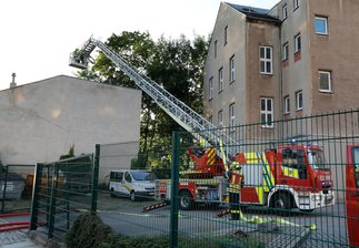 Feuerwehreinsatz auf dem Sonnenberg - 