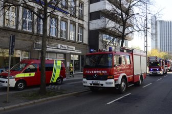 Feuerwehreinsatz bei der "Freien Presse" -
