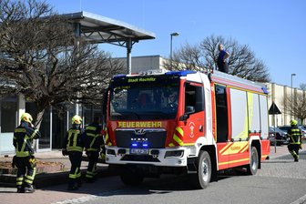 Feuerwehreinsatz im Rochlitzer Muldecenter: Was war da los? - Bereits Anfang Mai hatte im Muldecenter die Brandmeldeanlage ausgelöst.
