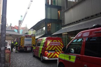 Feuerwehreinsatz in der Galeria Kaufhof -