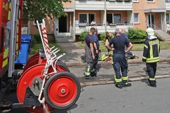 Feuerwehreinsatz in Neuplanitz - 