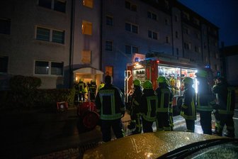 Feuerwehreinsatz in Syrau: Gelbe Säcke vor Mehrfamilienhaus angezündet -