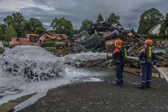 Feuerwehrnachwuchs probt den Ernstfall -