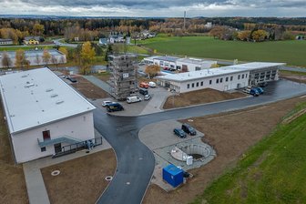 Feuerwehrzentrum in Eich geht auf die Zielgeraden - Bereits im November waren die Arbeiten in Eich weit fortgeschritten. Im Frühjahr soll die Einrichtung komplett fertig sein.