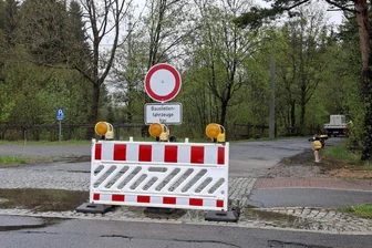 Feuerwehrzufahrt in Johanngeorgenstadt wird saniert - Die marode Feuerwehrzufahrt in Johanngeorgenstadt wird saniert.