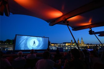 „Film ab!“ am Aussichtsturm in Böhrigen - Eine Nummer kleiner als hier 2023 in Dresden wird es am Wochenende in Böhrigen zugehen.