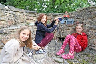 Film-Projekt auf der Burg -