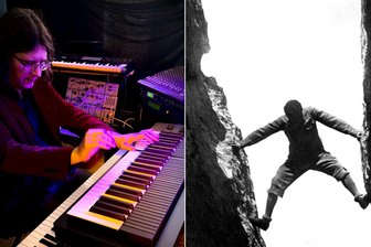 Filmklänge für Louis Trenker: Interview mit Stummfilm-Pianist Stephan von Bothmer - Stephan von Bothmer mit seinem „Cinetronium“.