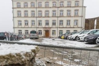 Finanzamt: Ab Frühjahr wird gebaut - Hier soll einmal das Großfinanzamt für 400 Mitarbeiter beheimatet sein.