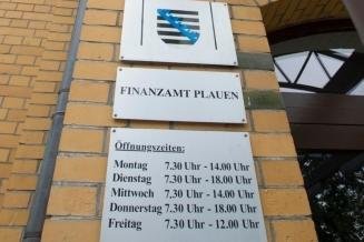 Finanzamt als Modeboutique - Das Plauener Finanzamt wird am Dienstag zur Boutique.