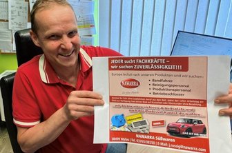 Firma lockt Mitarbeiter mit Elektro-Minis - Seit Veröffentlichung dieser Stellenanzeige steht das Telefon von Nawarra-Betriebsleiter Frank Sommer nicht mehr still. Auch zu Hause oder im Volleyballverein will alles wissen, ob das Mini-Angebot ernst gemeint ist.