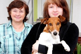Tierheimchefin Karin Junold und  Jenny Wagner