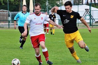 Flöhaer Kicker holen in Tschechien Schwung - Kevin Gersonde, hier in einem früheren Spiel, traf im Test gegen den FSV Marienberg II für den TSV Flöha einmal. 
