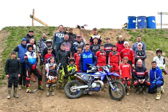 Flöhaer Motorsportler befahren neue Wege - Den Trainingsauftakt 2025 vollzogen 30 Aktive des MC Flöha in Schwepnitz.