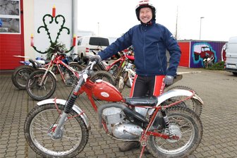 Flöhaer Trialer hat vier Pokale im Gepäck - Frank Borchers vom MC Flöha ist im Deutschland-Cup erfolgreich dabei.