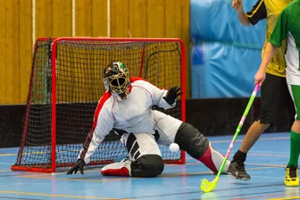 Floorball: Siegesserie des UV Zwigge kommt bei den Black Lions Landsberg zum Erliegen - Gegen Landsberg steckte der UV Zwigge seine erste Saisonniederlage ein. Daran konnten auch zwei Treffer von Jonas Neumann nichts ändern.