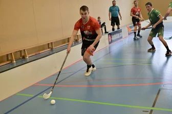 Floorball: UV Zwigge 07 lässt Gästen aus Leipzig keine Chance - Luca Böhlmann (im Bild) und seine Teamgefährten vom UV Zwigge bezwangen Phönix Leipzig klar.