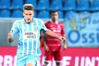 Flott wie Lotte: Florian Hansch hofft auf sein erstes Drittligator - Schon nah dran an der CFC-Stammelf: Florian Hansch.