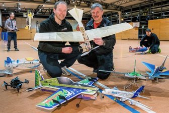 Flugtag in der Sporthalle - 