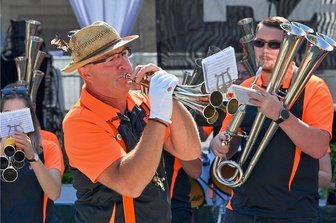 Flutbenefiz-Konzert in Reichenbach: Von Phil Collins bis Schalmeien - Die Schalmeienkapelle Reichenbach wird am Freitag beim Flutbenefiz als Stimmungsmacher brillieren.