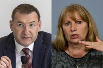 Förderaffäre in Sachsen: Kommt es doch noch zum Untersuchungsausschuss? - Über das Ausmaß der Verfehlungen bei der Integrationsförderung in Sachsen uneins: Der Präsident des Landesrechnungshofs, Jens Michel, und Sachsens Sozialministerin Petra Köpping (SPD).