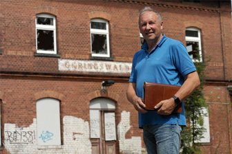 Förderverein Geringswalde legt Marschrichtung fest - Vereinssprecher Andreas Wagner mahnt zur Geduld. Um das Bahnhofsgebäude herrichten zu können, brauche es einen langen Atem.
