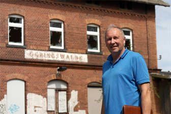 Förderverein Geringswalde: Sprecher legt Amt nieder - Vor etwas mehr als einem Jahr kaufte der Förderverein unter Federführung von Andreas Wagner den Bahnhof in Geringswalde.