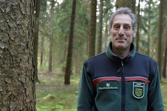 Förster erleichtert: Deutlich weniger Borkenkäfer-Schadholz im Rohrbacher Revier - Axel Fabian, Leiter vom Forstrevier Rohrbach.