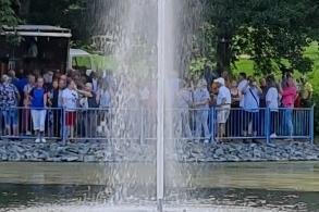 Fontäne im Stadtpark eingeweiht - 