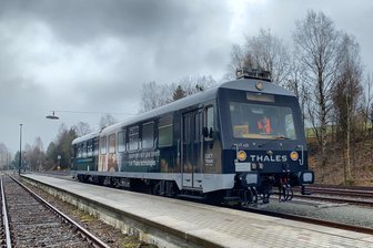 Forschungszug startet Testfahrten durchs Erzgebirge - 