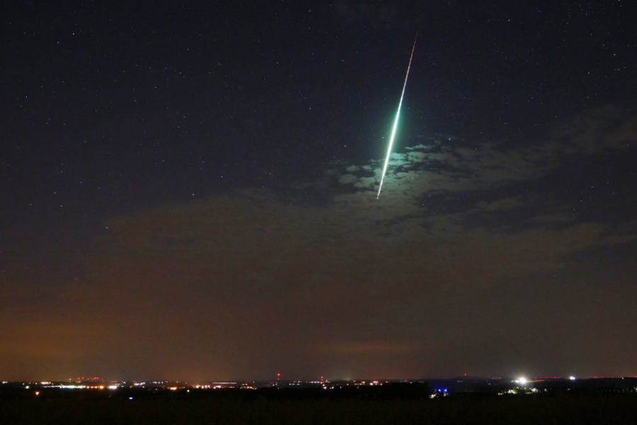Fotograf aus Mittweida beobachtet Meteor über Mittelsachsen - "Die größte Sternschnuppe, die ich live in meinem bisherigen Leben gesehen habe", hat Gerold Riedl in der Nacht zu Samstag über Mittelsachsen gesichtet - und hatte seine Kamera parat.