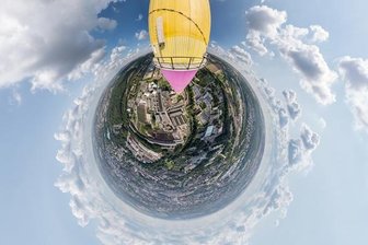 Fotograf produziert 360-Grad-Panorama vom Chemnitzer Schornstein - 