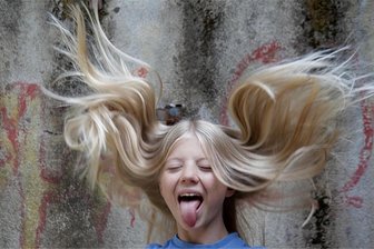 Fotowettbewerb: Wild, frech und wunderbar im Erzgebirge - „Sei wild, frech und wunderbar“ - so beschreibt die Auerin Nadine Faber ihr Foto.