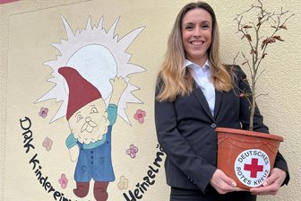 Frankenberg: Heinzelmännchen planen Buchen-Hain - Sylvi Maria Bergelt ist Leiterin der DRK-Kita Heinzelmännchen in Sachsenburg. Sie möchte gern Rotbuchen pflanzen.