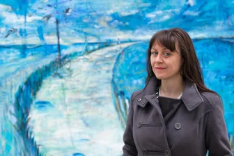 Frankenberg: Malerei-Workshop mit Mandy Kunze und den Waldgeistern - Die Leipziger Malerin Mandy Kunze stellt ab 11. April in der Stadtgalerie Frankenberg aus.