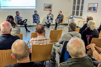 Frankenberg will umweltschonend heizen - Ein gutes Dutzend Besucher kam zur Infoveranstaltung über die Kommunale Wärmeplanung in Frankenberg.