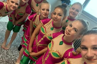 Frankenberger Dancing Sox bundesweit auf Tour - Tänzerinnen der Dancing Sox aus Frankenberg.