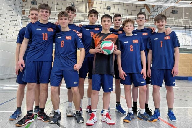 Frankenberger sind heiß aufs Landesfinale und vertreten Chemnitz - Die Volleyballer des Luthergymnasiums Frankenberg haben sich für das Landesfinale qualifiziert und vertreten den Schulbezirk Chemnitz.