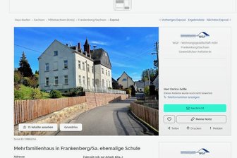 Frankenberger streiten über Bürgerhaus Altenhain und Freibad Sachsenburg - Die Wohnungsgesellschaft möchte dieses Objekt in Altenhain per Internet verkaufen. Der Ortschaftsrat stimmt dagegen und möchte das Bürgerhaus für die Nutzung durch Vereine und Bürger erhalten.