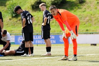 Frankenberger Torwart bringt Mittweidaer Fußballer zur Verzweiflung - Spieler der Partie: Barkas-Torwart Pascal Funke hielt einen Mittweidaer Elfmeter und zeigte weitere starke Paraden.
